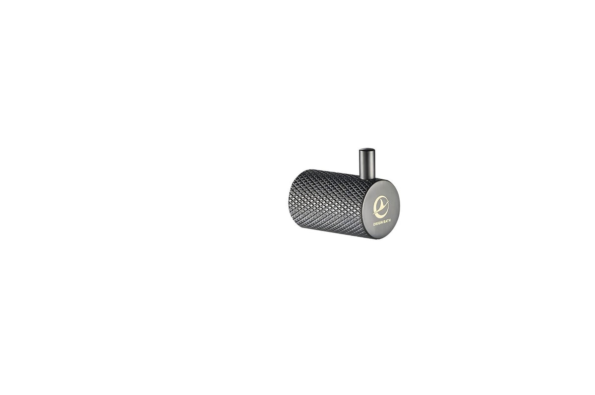 Round Designer Robe Hook Gun Metal-6604C007GG