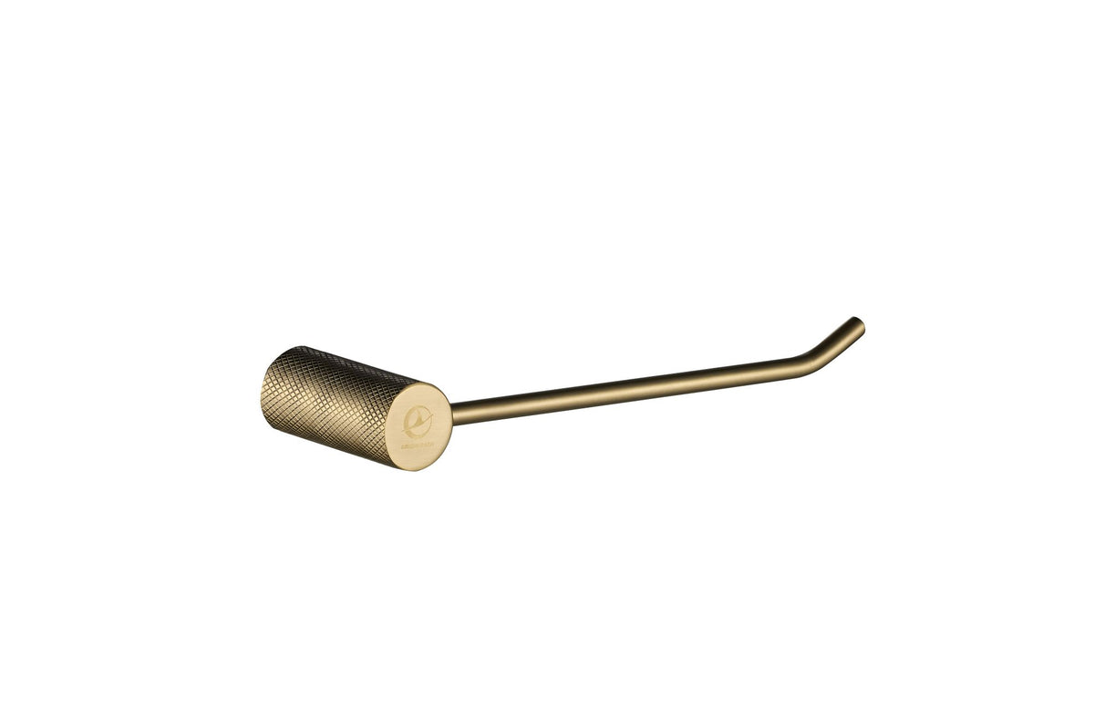 Round designer towel ring brushed gold-6607C007BG