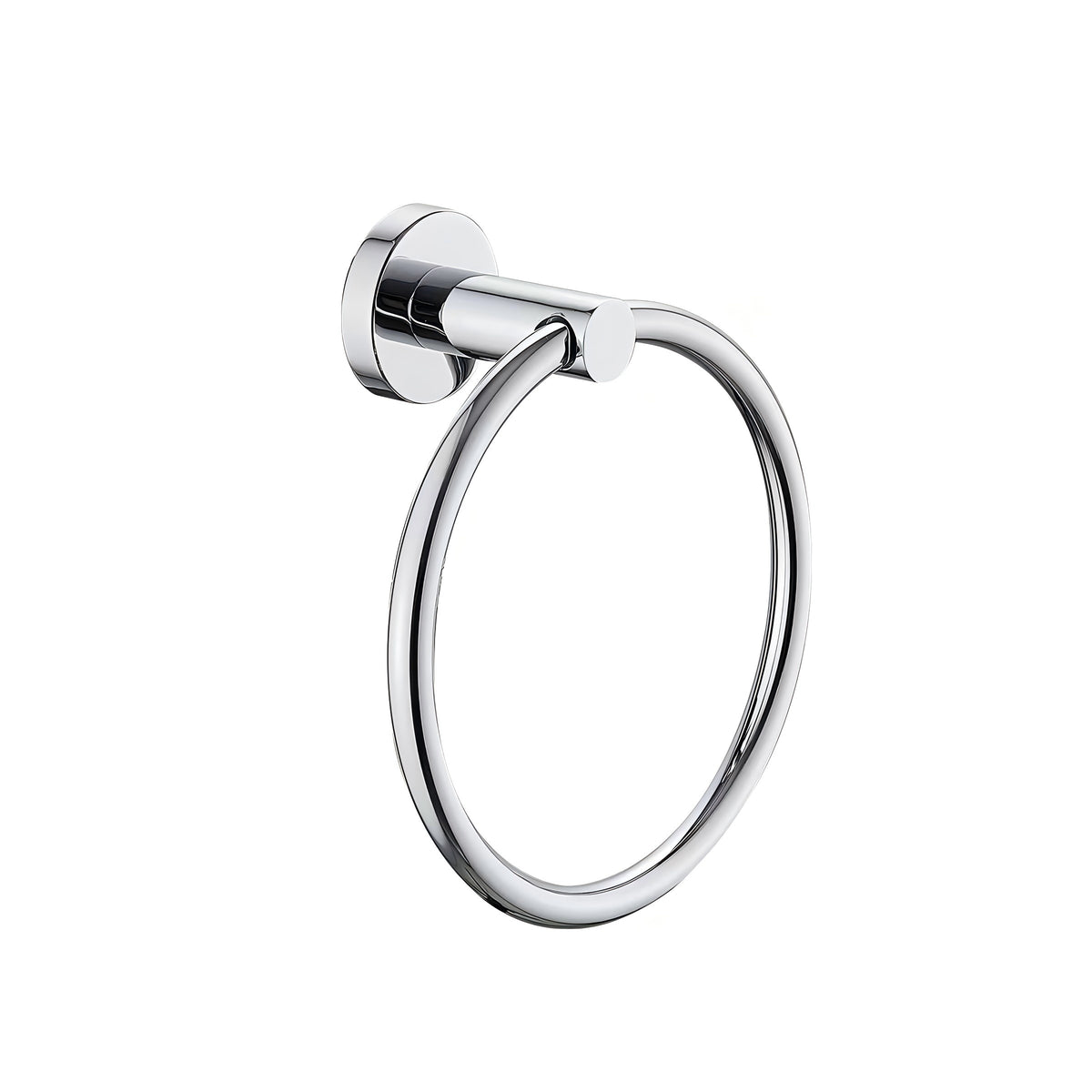 Round towel ring chrome-6607S003-CHR