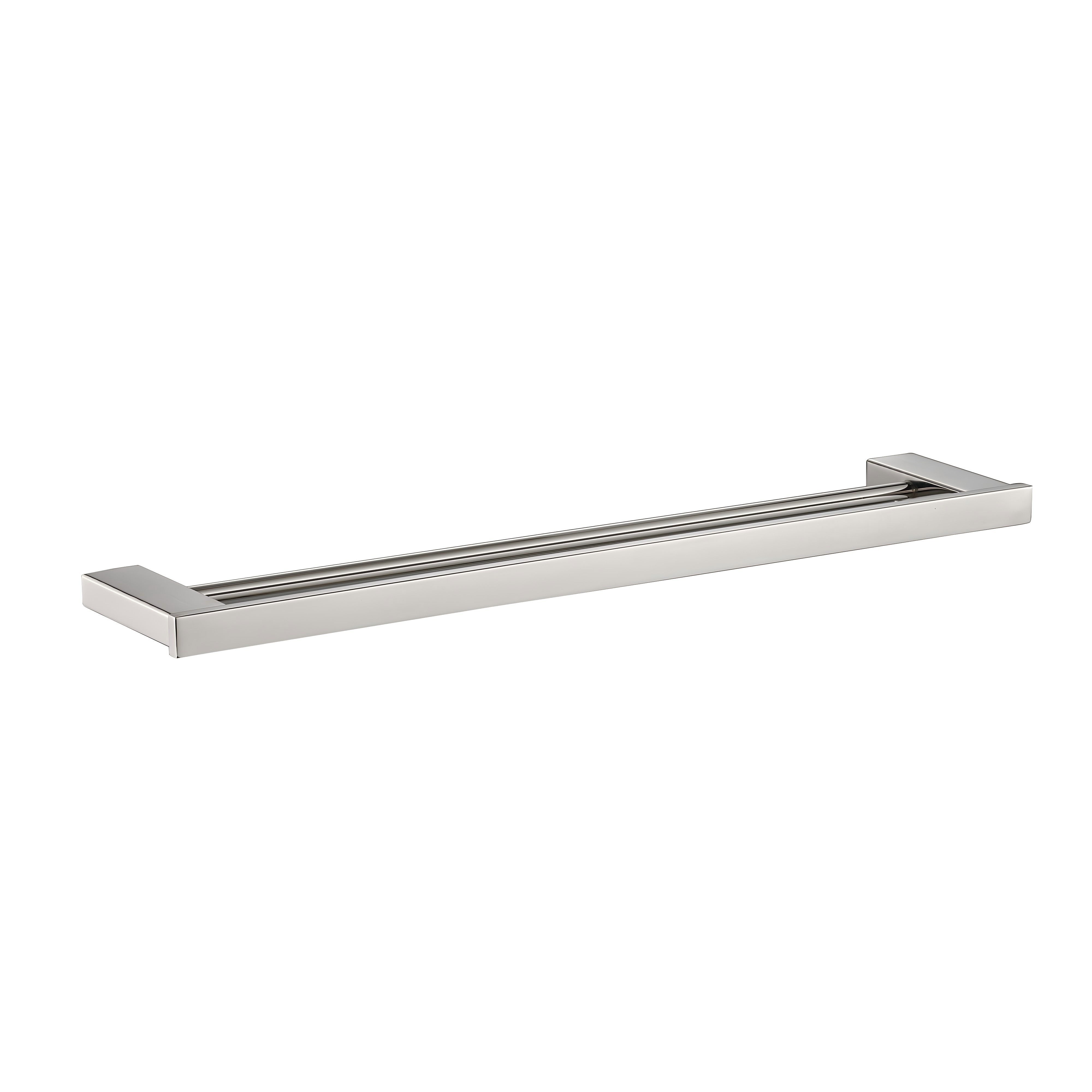 Square double towel rail Chrome-81910-CHR