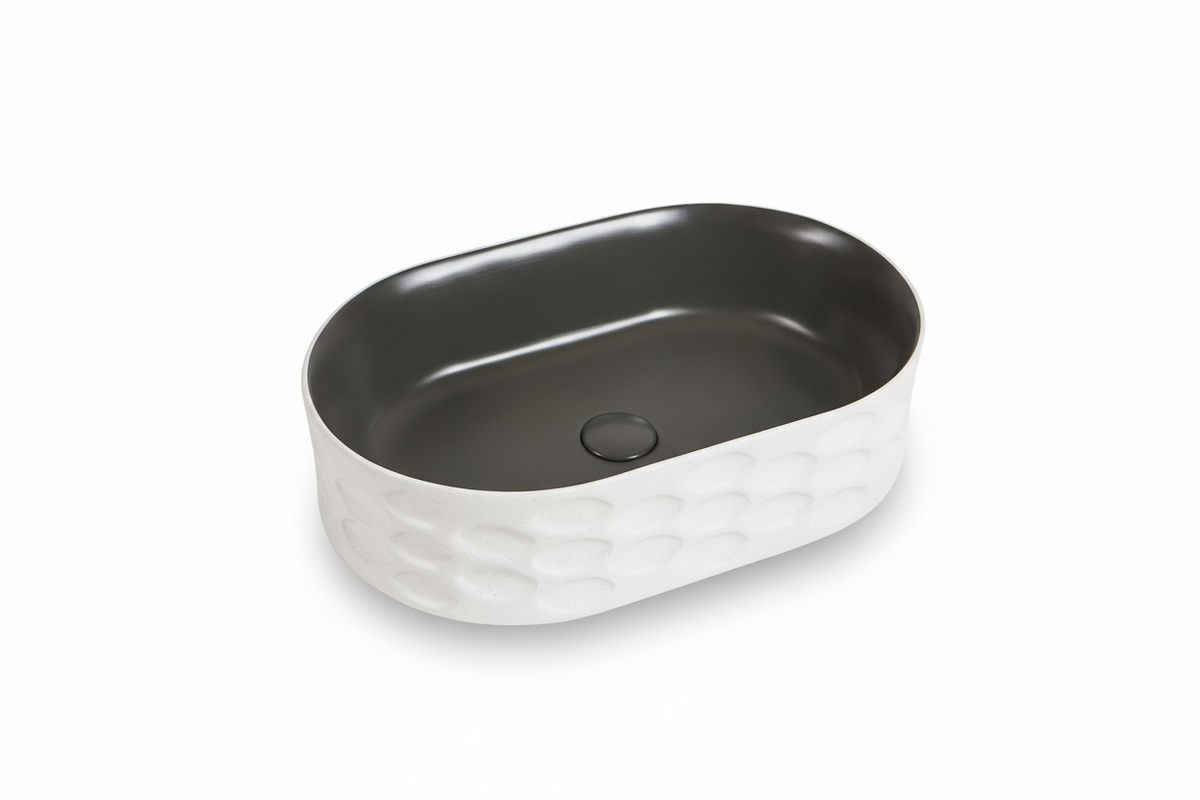 Basin Black & White A509T-CWDGR-MRS