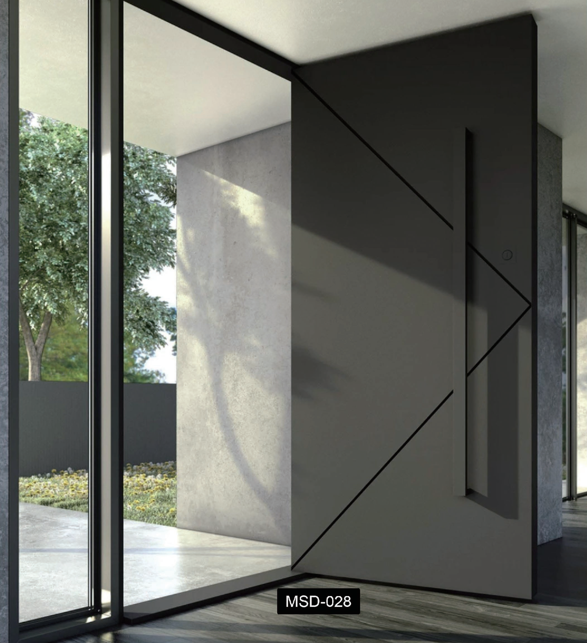 Pivot Door 1