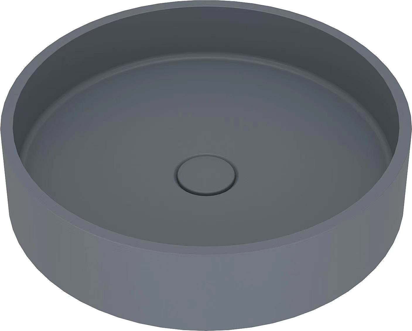 Basin Concrete Charcoal Round UF-1001-GB