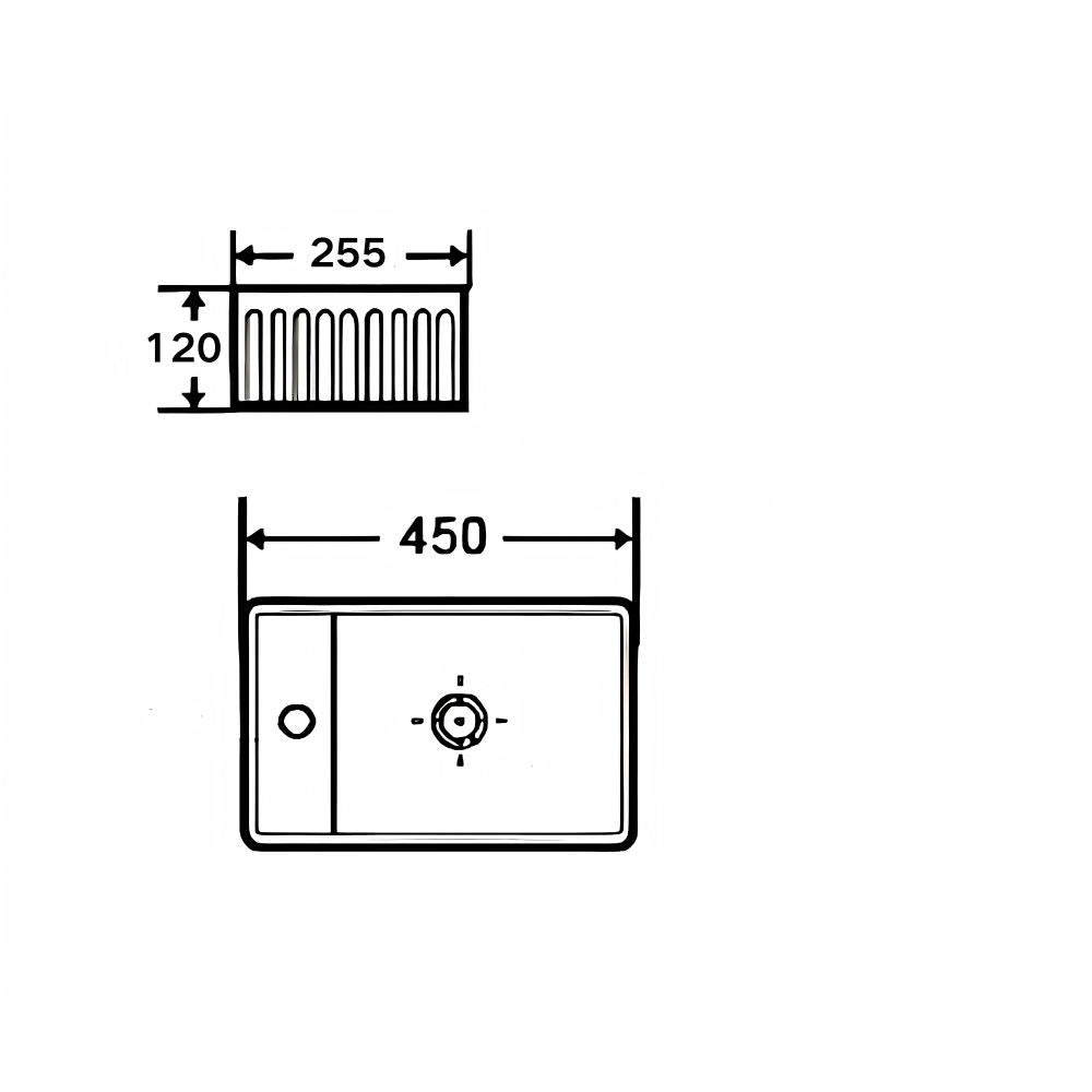 Basin Black 037L-MBM-24