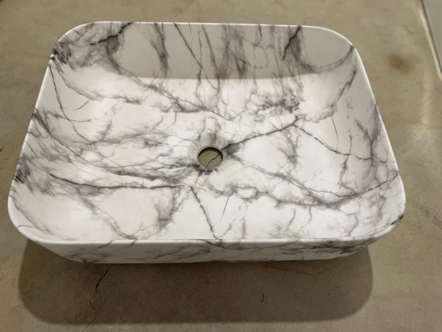 Basin White 6127-M9