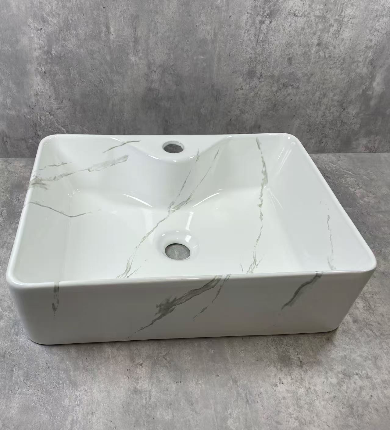 Basin White with grey Wines 831-GWM-21