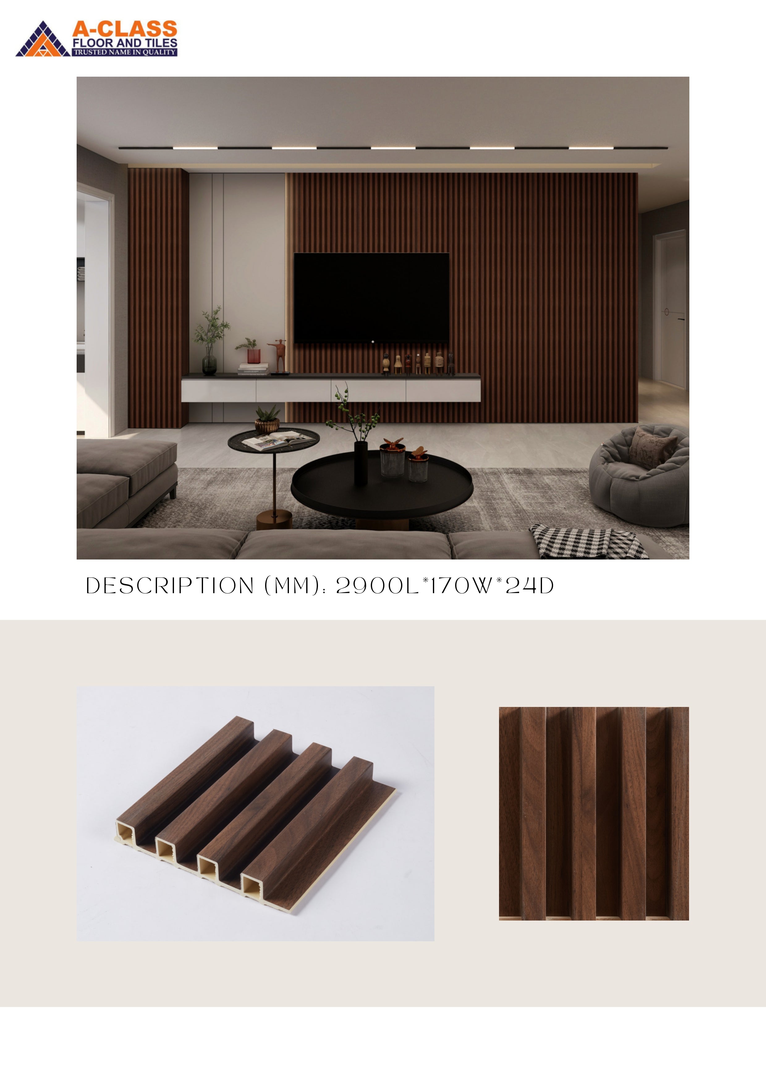 4 Pier - Pecan Brown Cladding