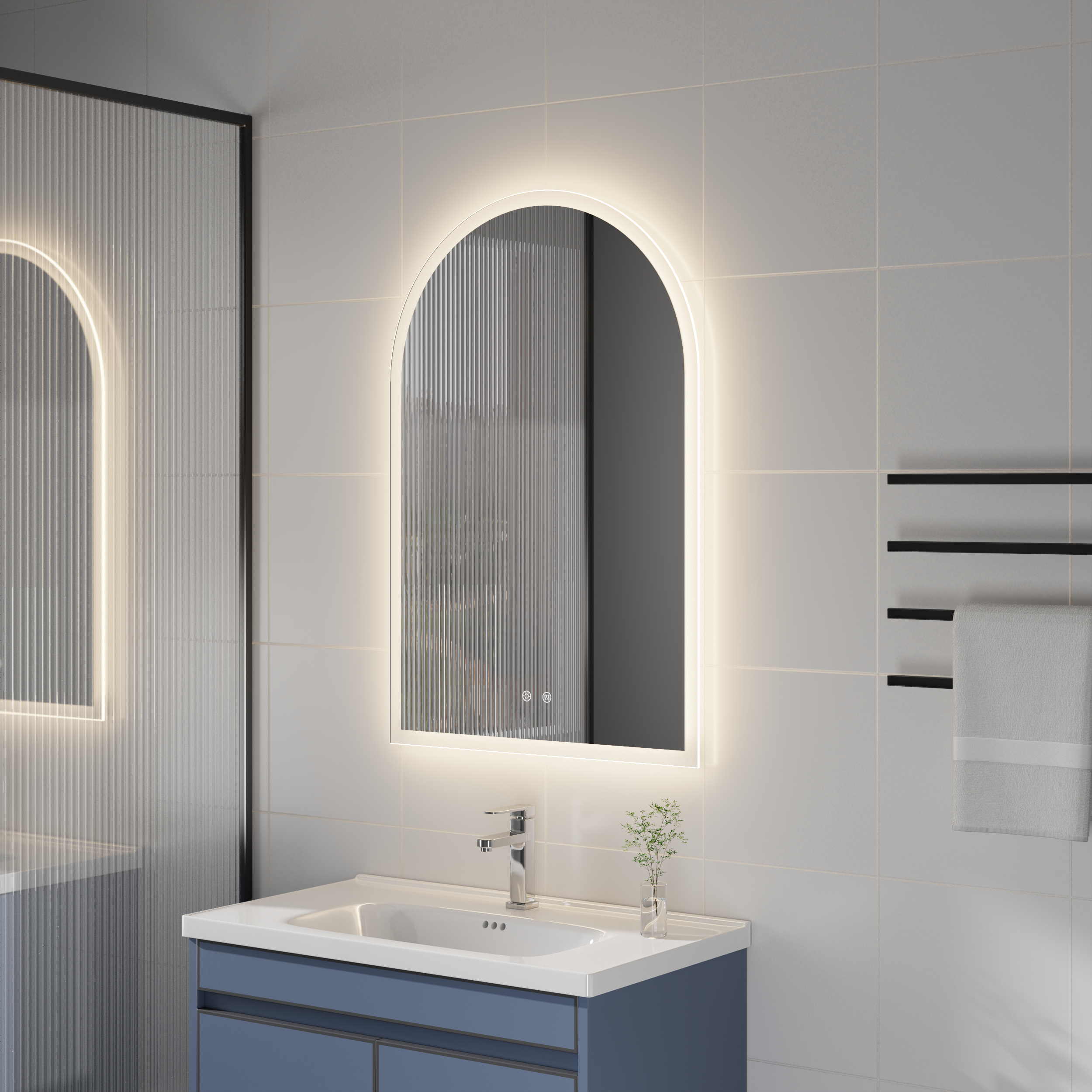 Arch LED Mirror 610_914mm