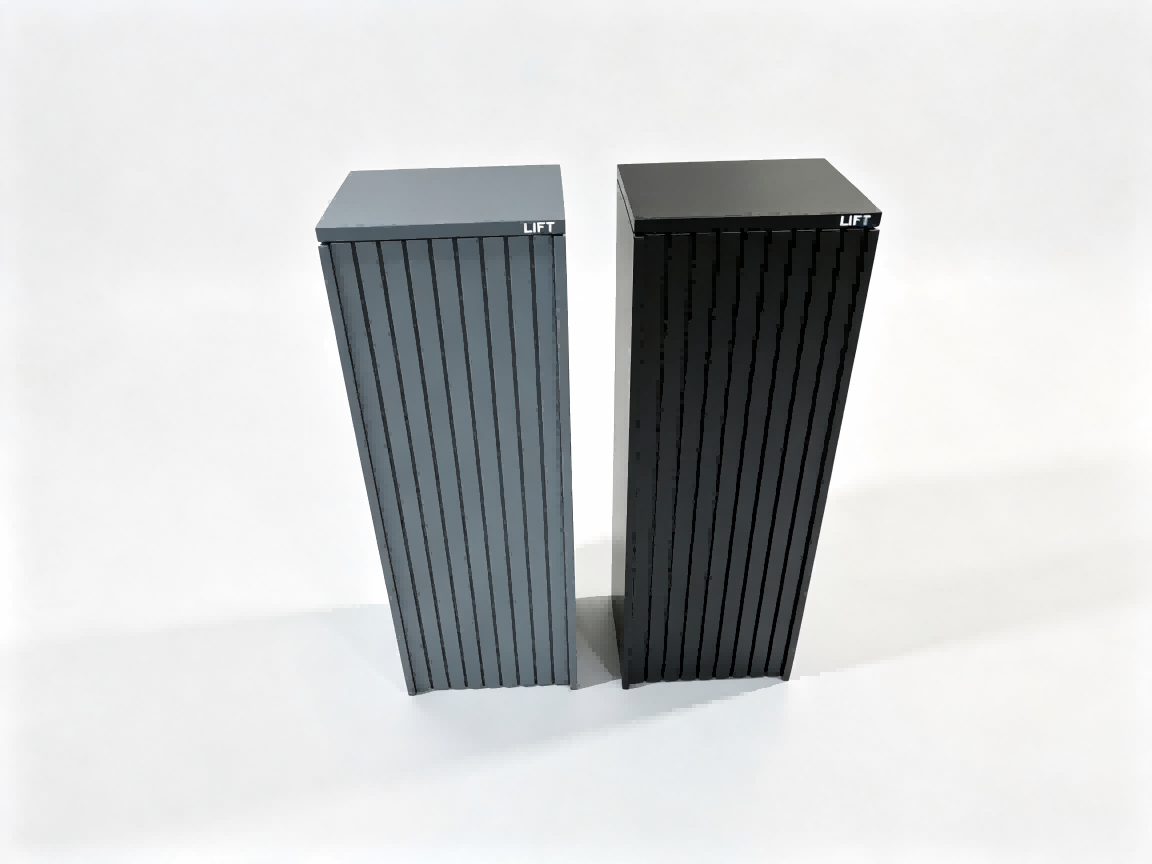Grey Free-Standing Letterbox