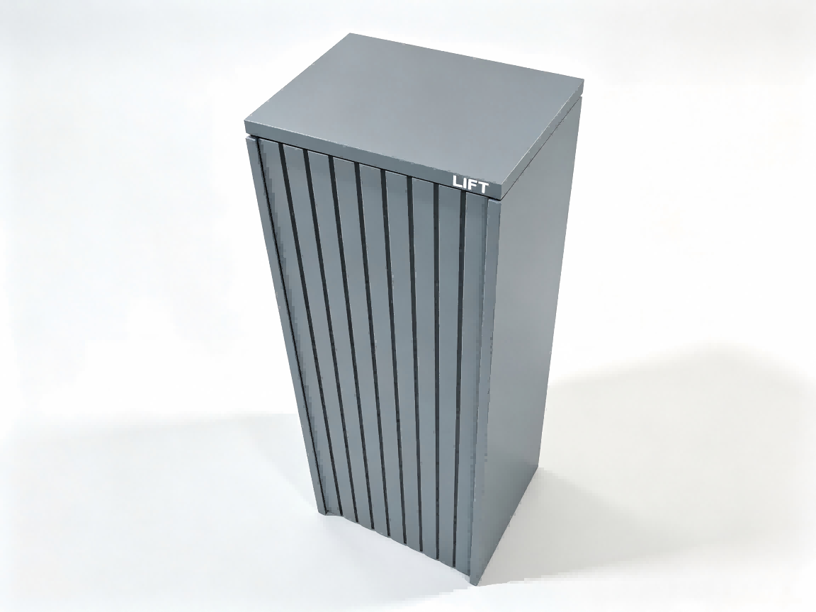 Grey Free-Standing Letterbox