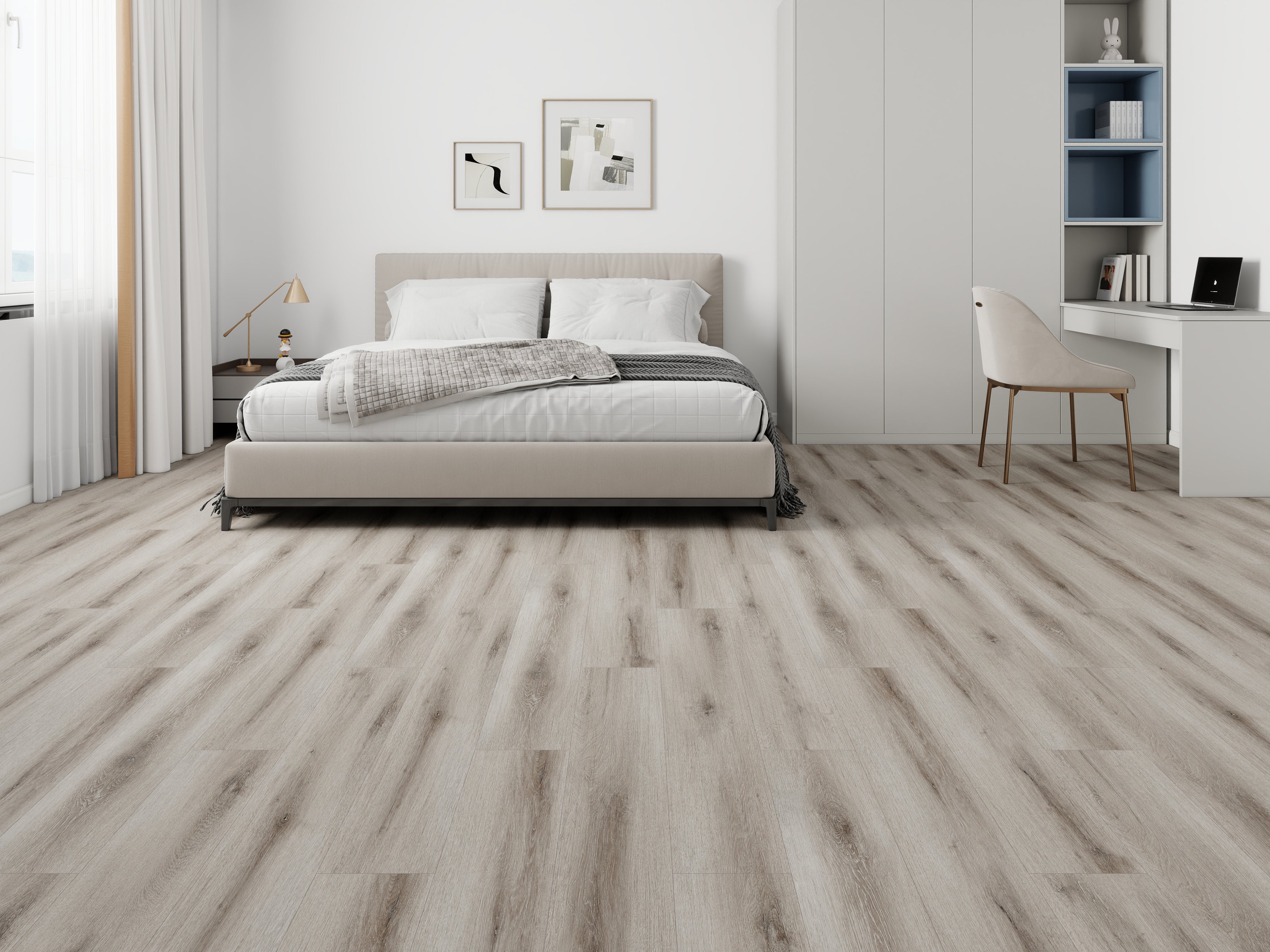 Lager Hickory Hybrid Flooring 10mm