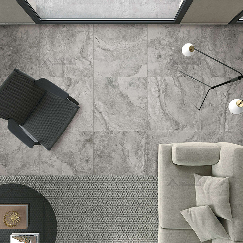 Travertine Argento