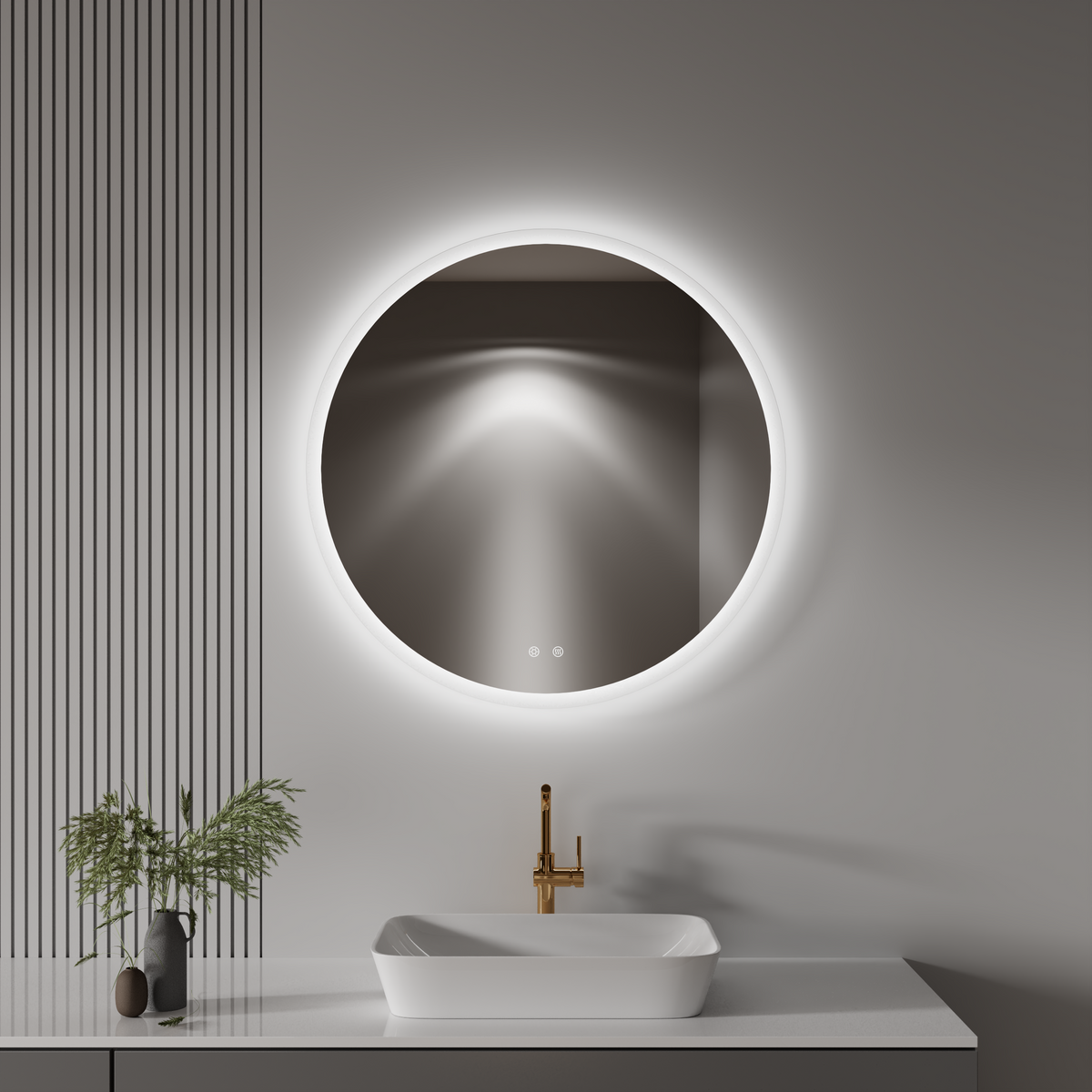 Round LED Mirror 800mm